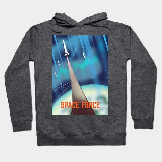 Space Force Hoodie by nickemporium1